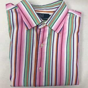 Polo Ralph Lauren striped button-down shirt XL